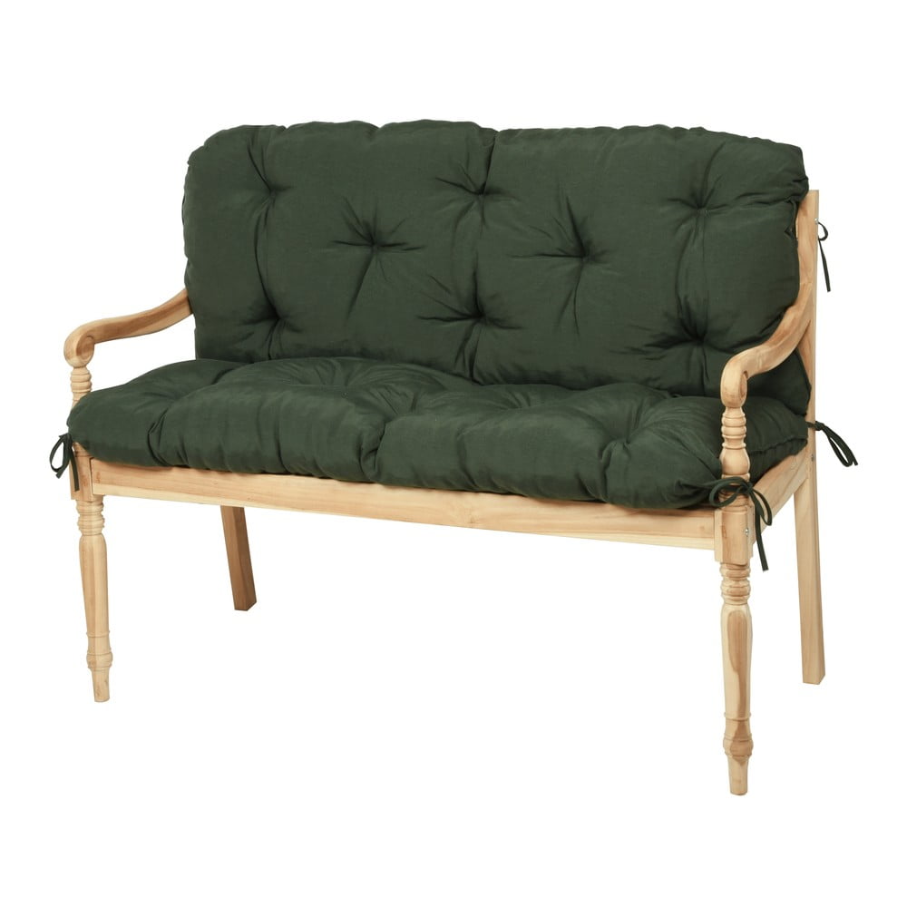Set di 2 cuscini per panca da giardino color cachi 50x120 cm Selby - Sun Garden | Cuscini per mobili da giardino