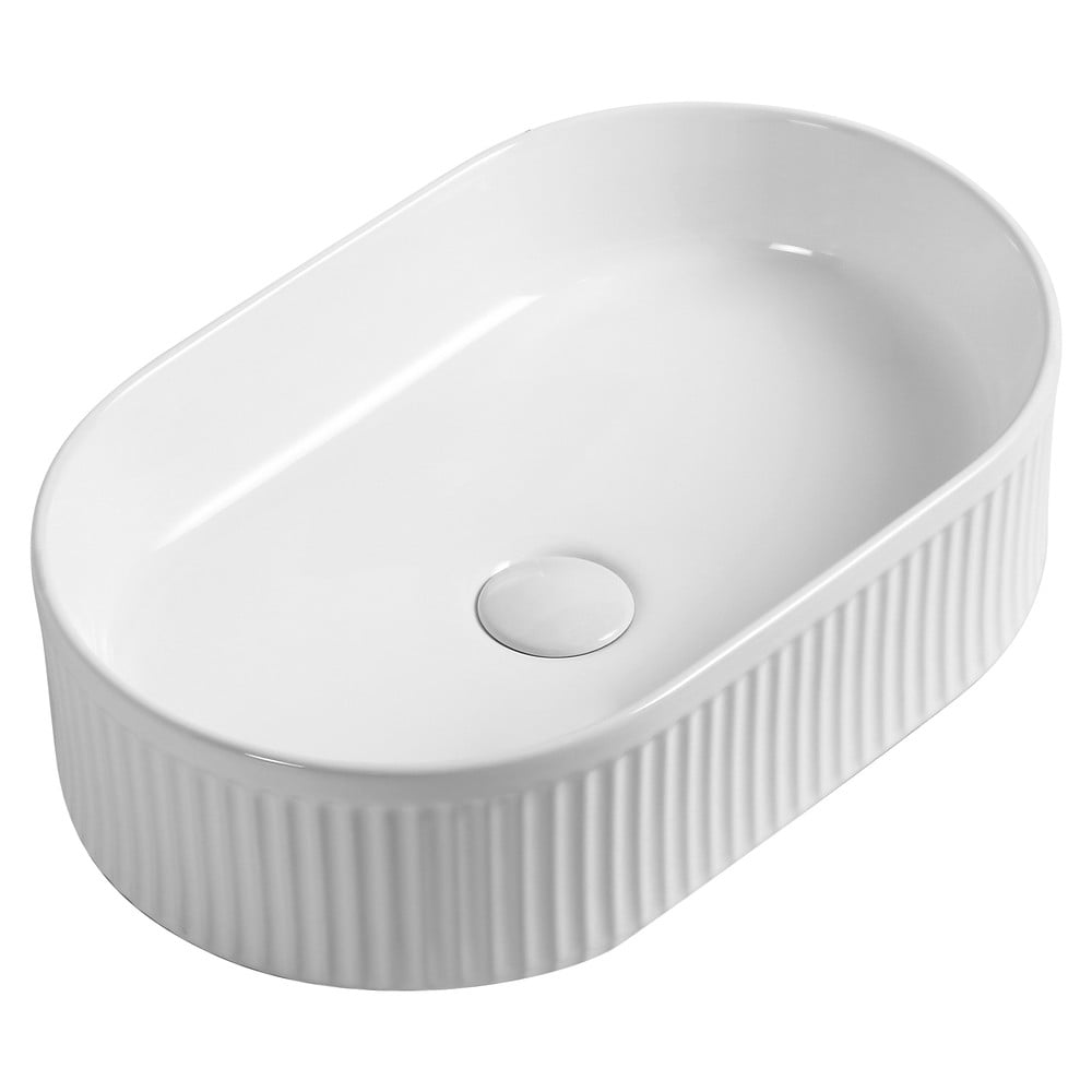 Lavabo bianco in ceramica 49x31 cm Picobello – Sapho | Lavabi
