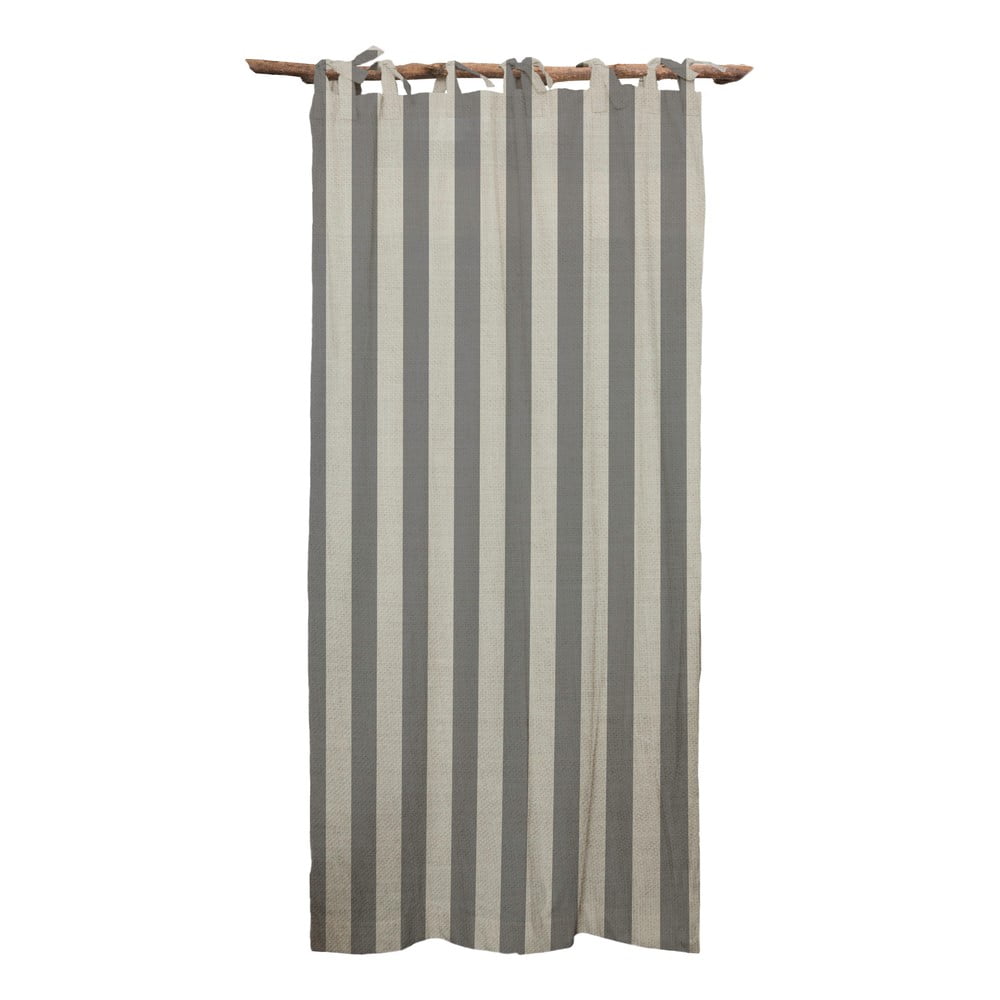 Tenda grigia Cortina Hogar Strisce grigie - Really Nice Things | Tende
