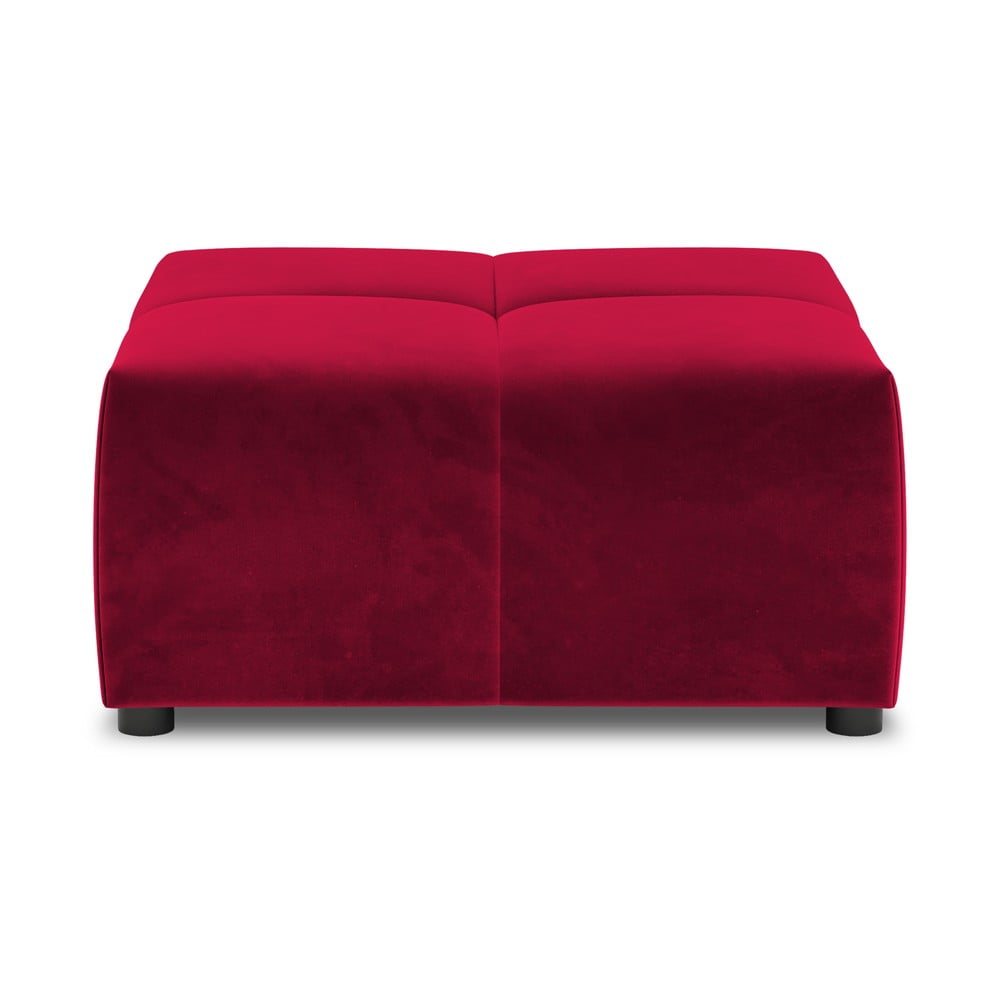 Modulo divano in velluto rosso Rome Velvet - Cosmopolitan Design | Tutte le parti dei divani componibili