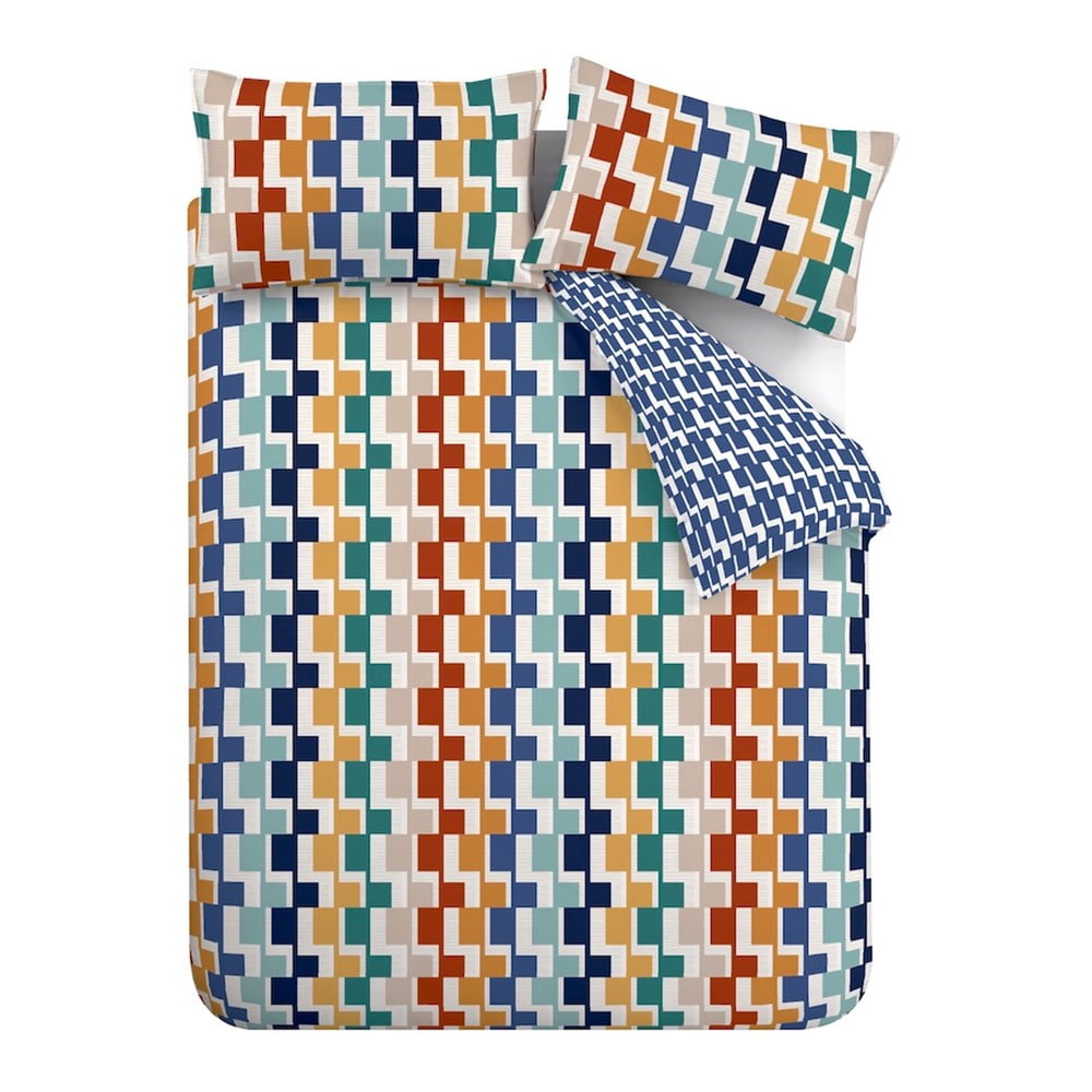 Biancheria da letto per letto singolo 135x200 cm Bryson Geo – Catherine Lansfield | Biancheria da letto