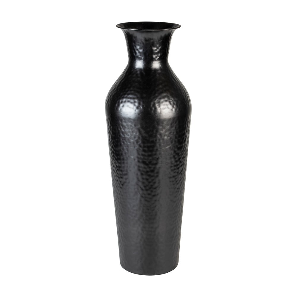 Vaso alto in acciaio nero (altezza 56 cm) Dunja - White Label | Vasi