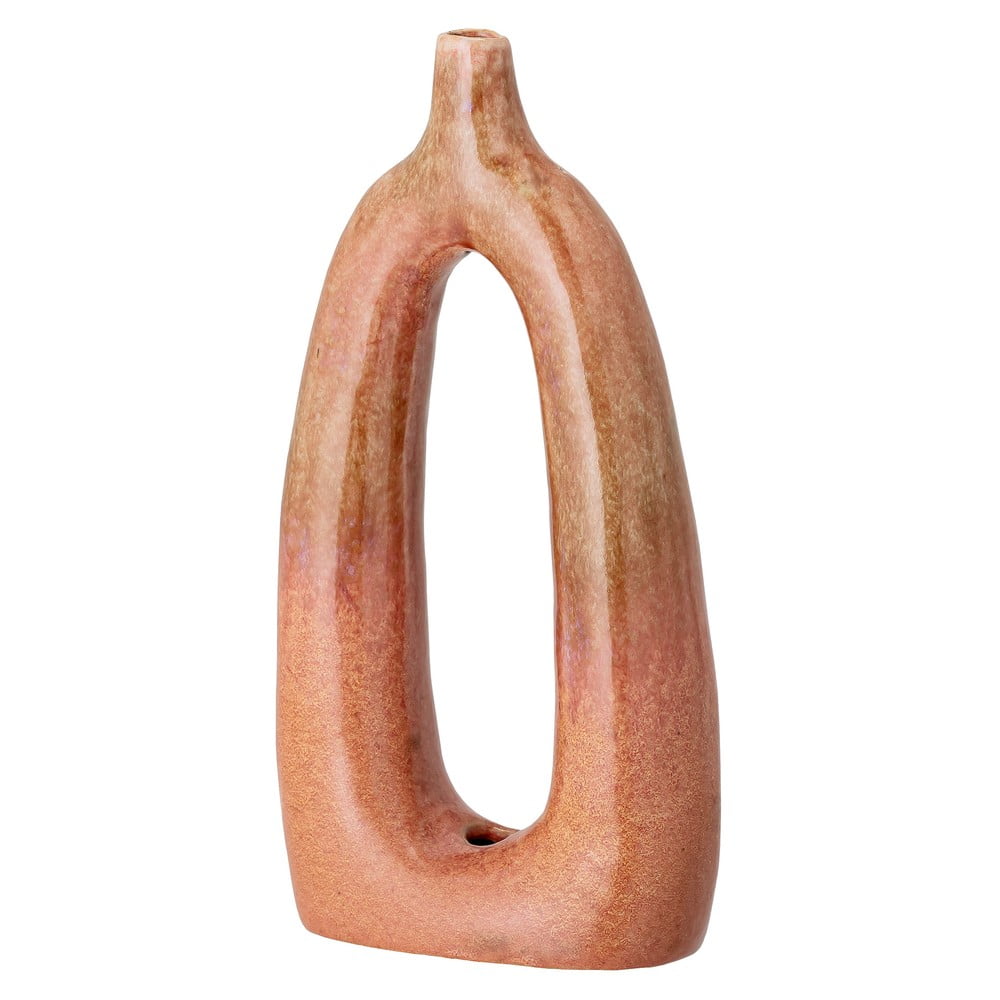 Vaso arancione in gres fatto a mano Baldrian - Bloomingville | Vasi