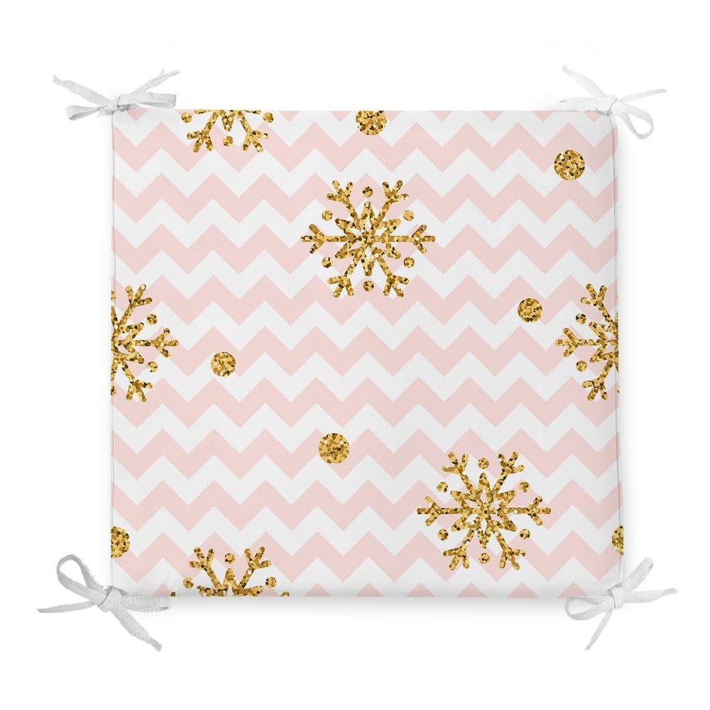 Cuscino natalizio in misto cotone a righe pastello, 42 x 42 cm - Minimalist Cushion Covers | Cuscini per sedie
