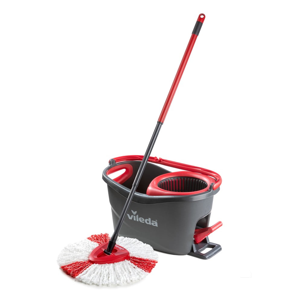 Set di secchi e mop per pavimenti Turbo - Vileda | Panni