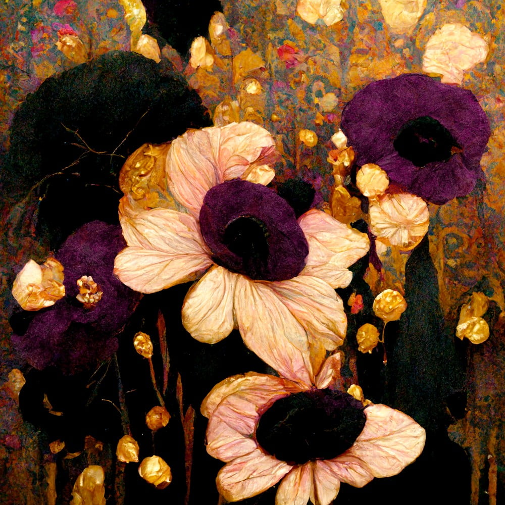 Dipinto 60x60 cm Golden Meadow - Styler | Quadri