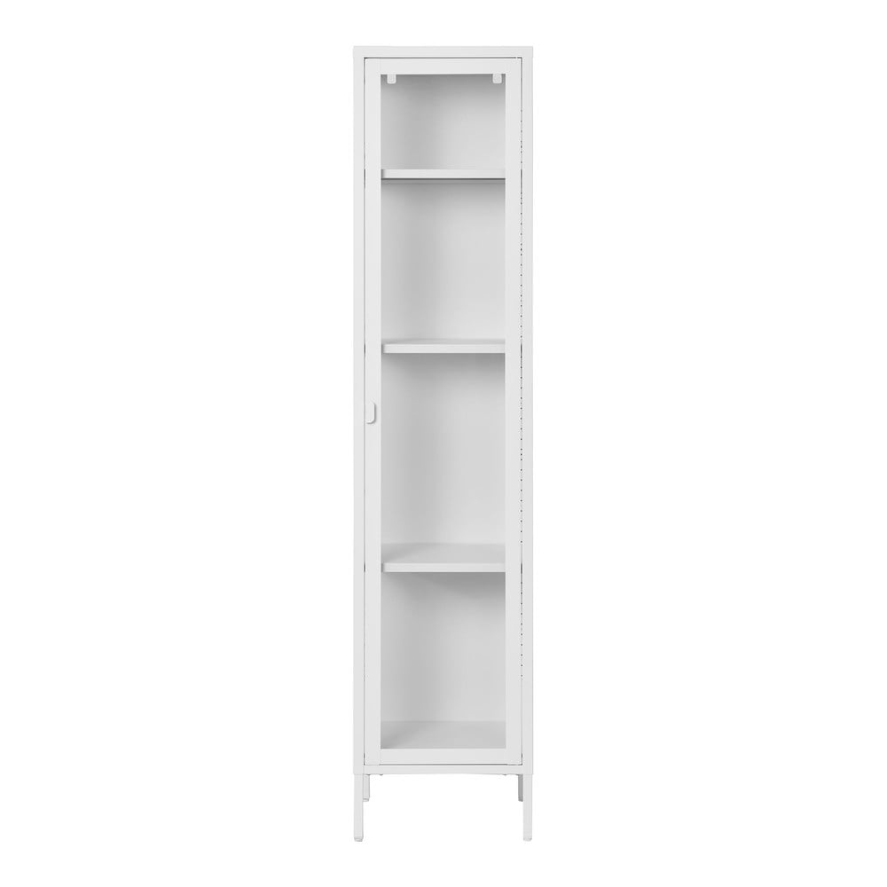 Vetrina in metallo bianca 40x180 cm Brisbane - House Nordic | Vetrine