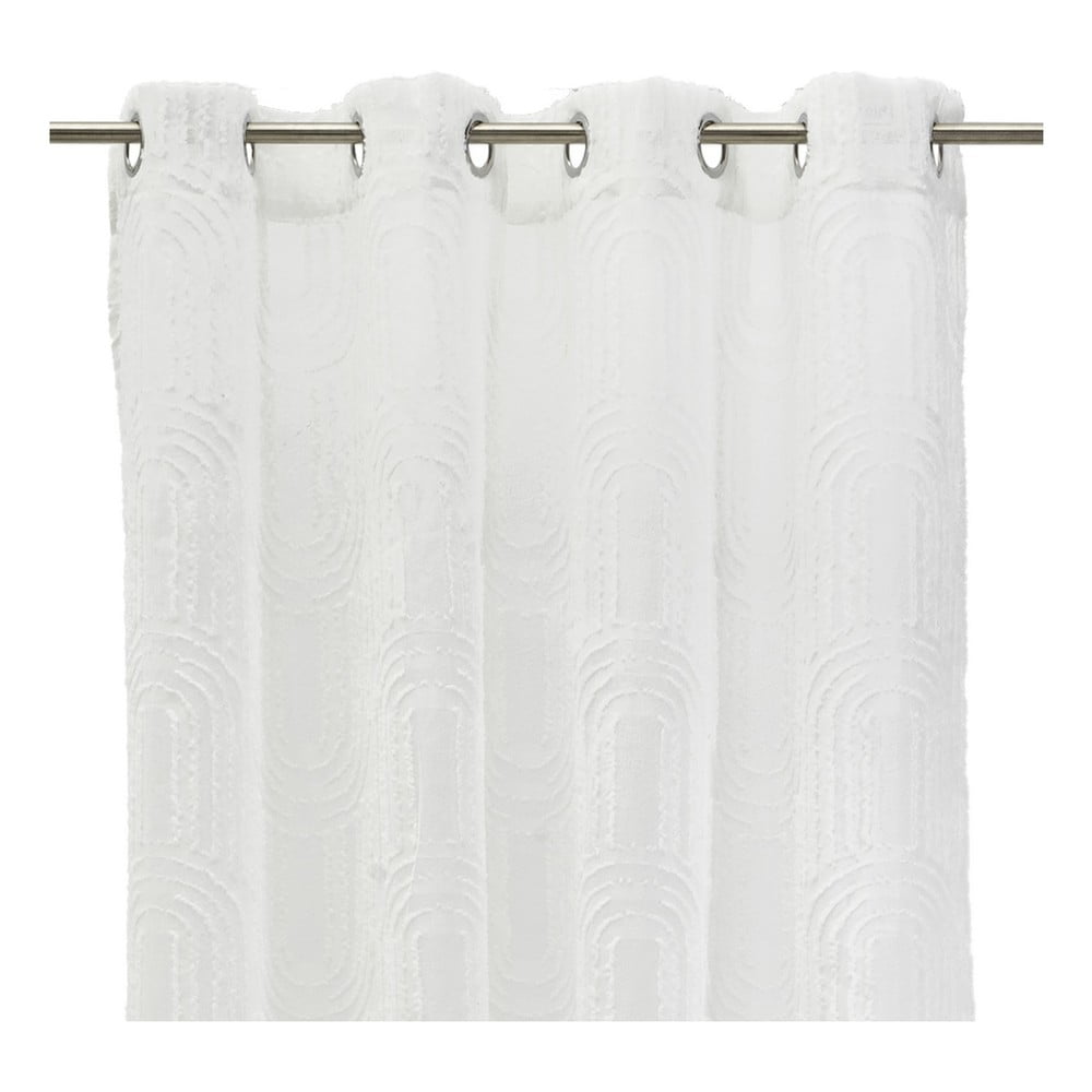 Tenda bianca 140x260 cm Relief Arch - Casa Selección | Tende sottili