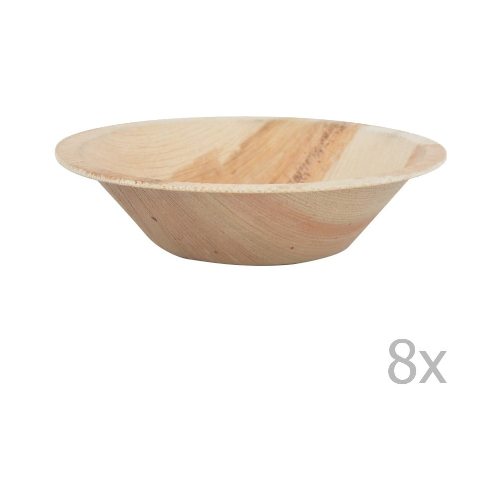 Set di 8 ciotole monouso in foglie di palma - Esschert Design | Stoviglie monouso