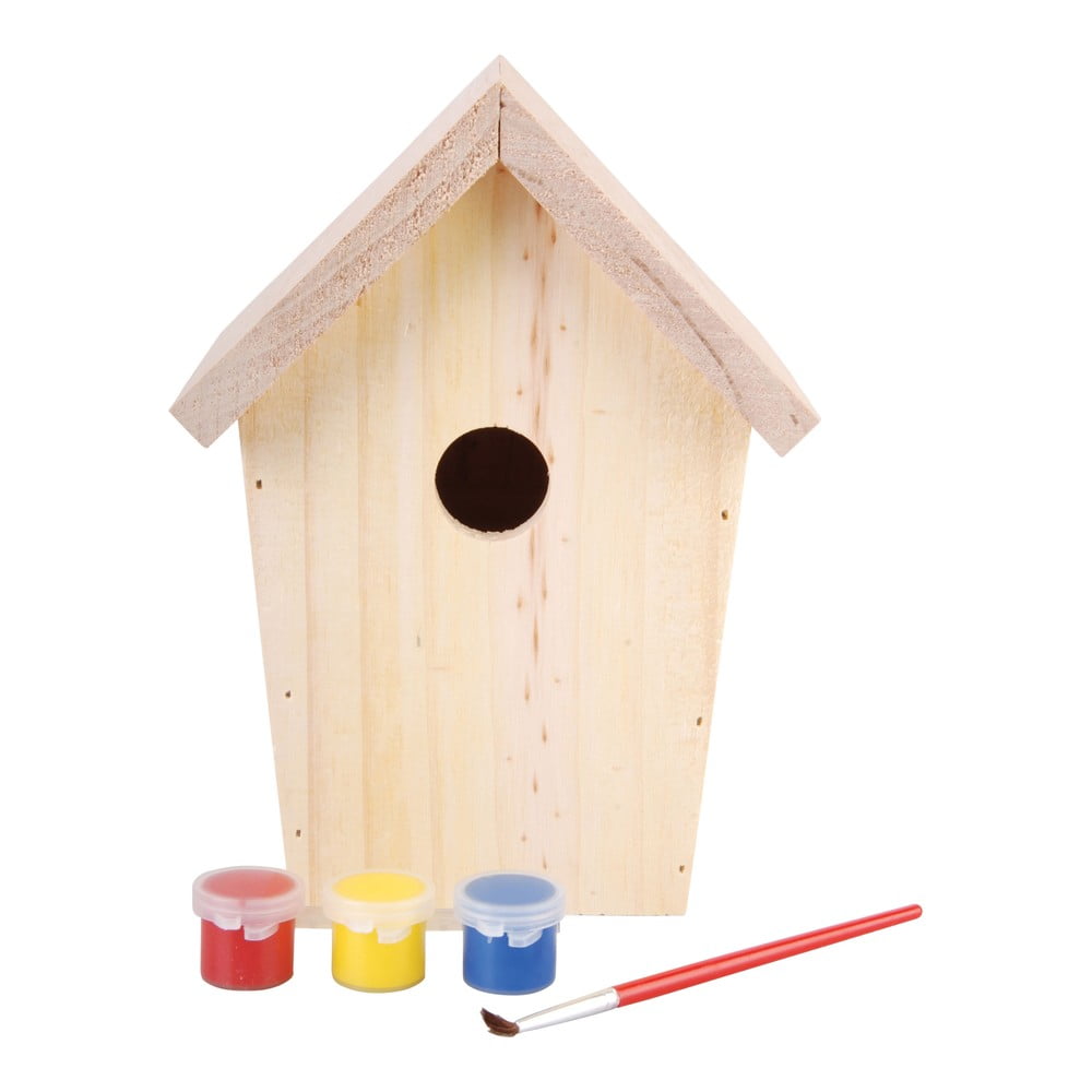 Casetta per uccelli in legno con colori - Esschert Design | Casette per uccelli