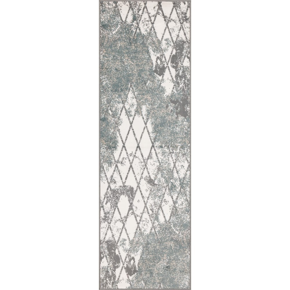 Passatoia blu polveroso 80x250 cm Sensi Gepi – FD | Tappeti
